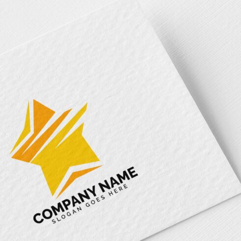 star logo template cover image.