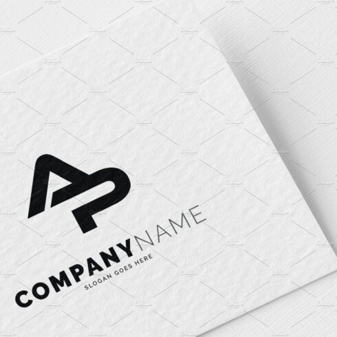 Initial Letter AP Logo Template cover image.
