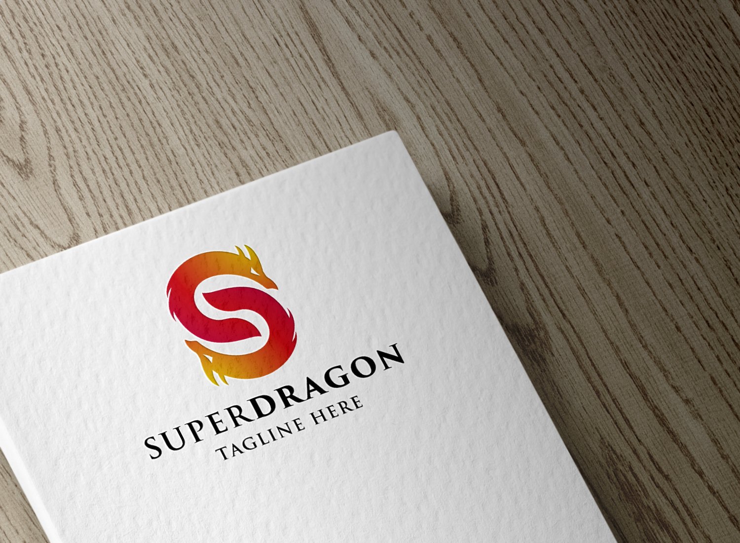 Super Dragon Letter S Logo cover image.