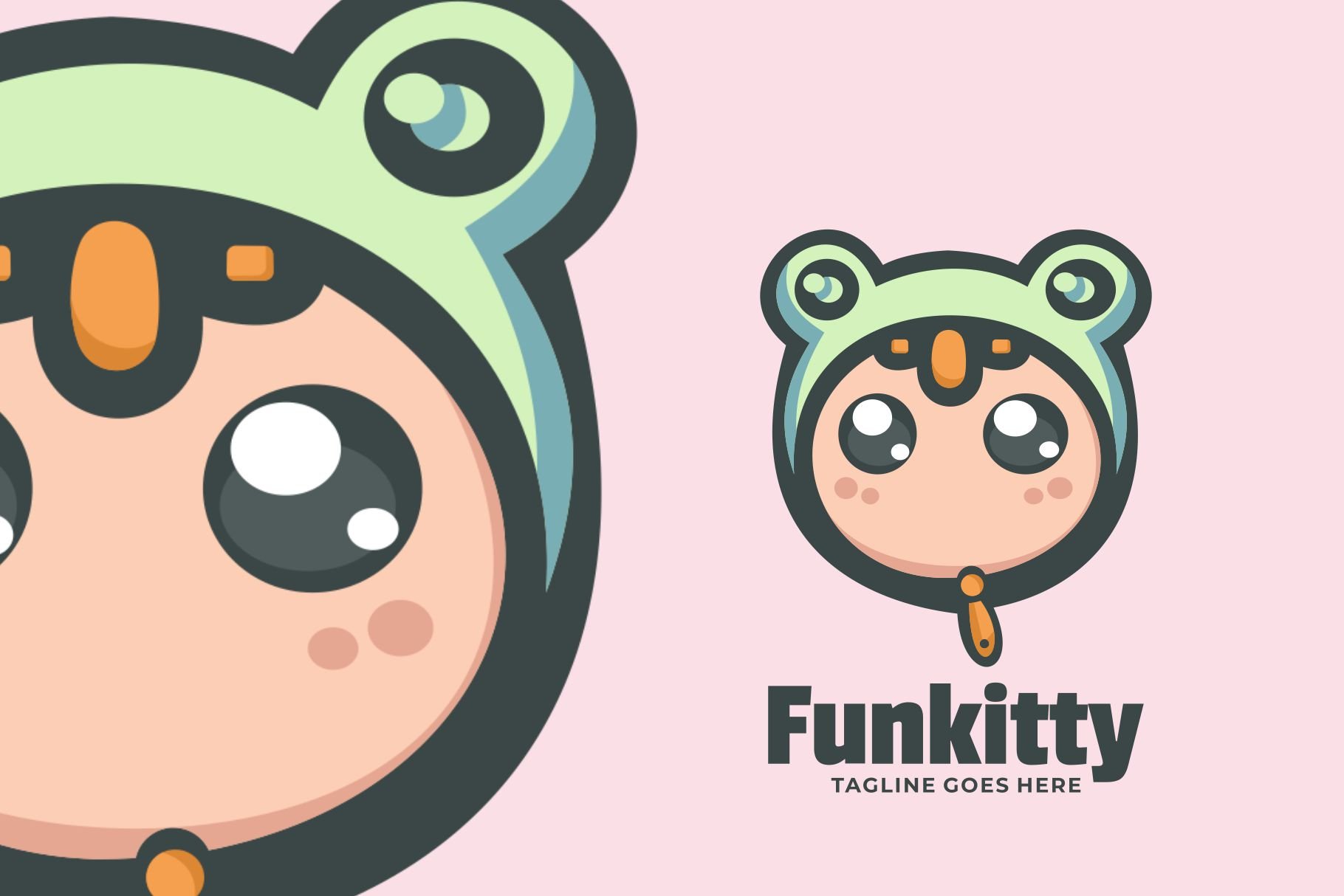 Fun Kitty Logo Vector cover image.