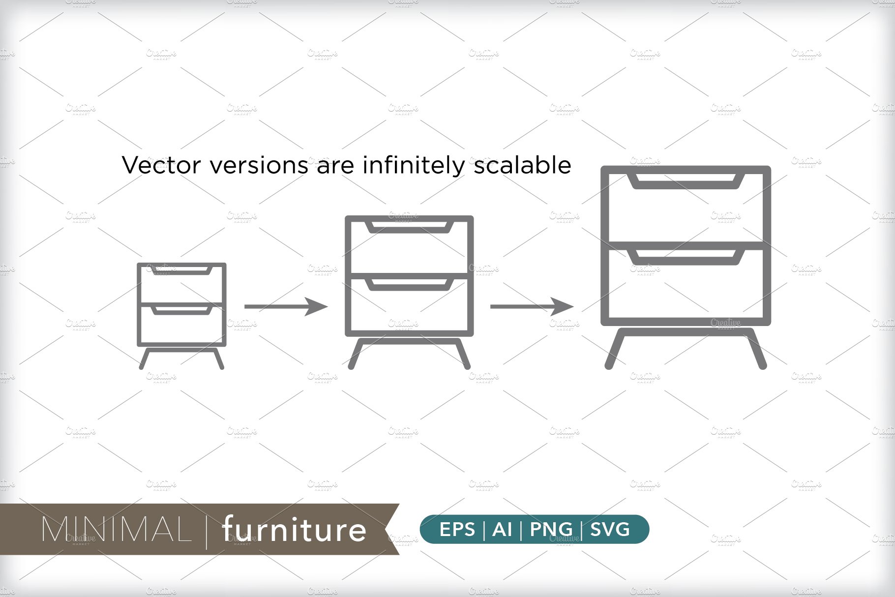 furniture icons 3 249