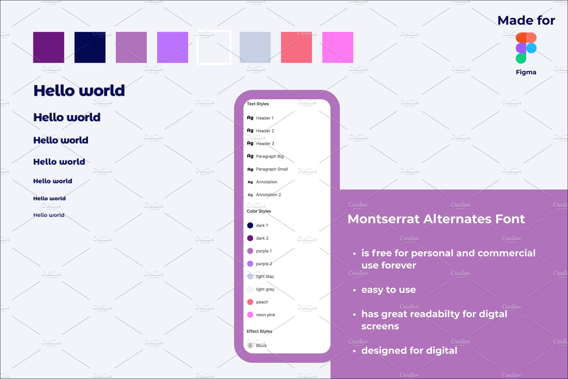 Casual Game UI Kit Starter Set - 2D preview image.