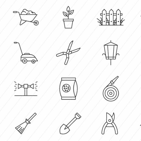 Gardening Icons cover image.