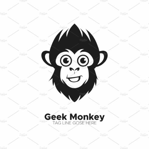 Geek Monkey Logo Design cover image.