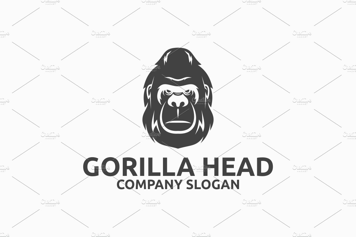 Gorilla Head Logo cover image.