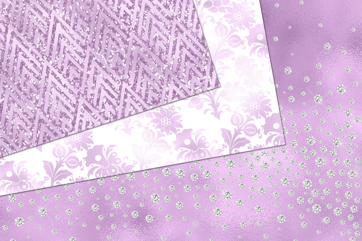 glitzy purple digital paper preview 3 277