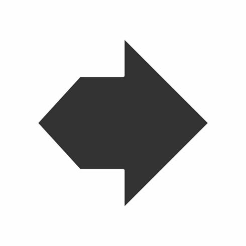 Double arrow glyph icon cover image.