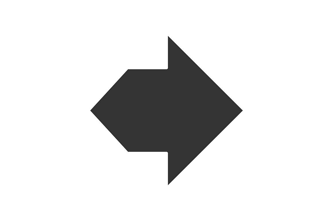 Double arrow glyph icon cover image.