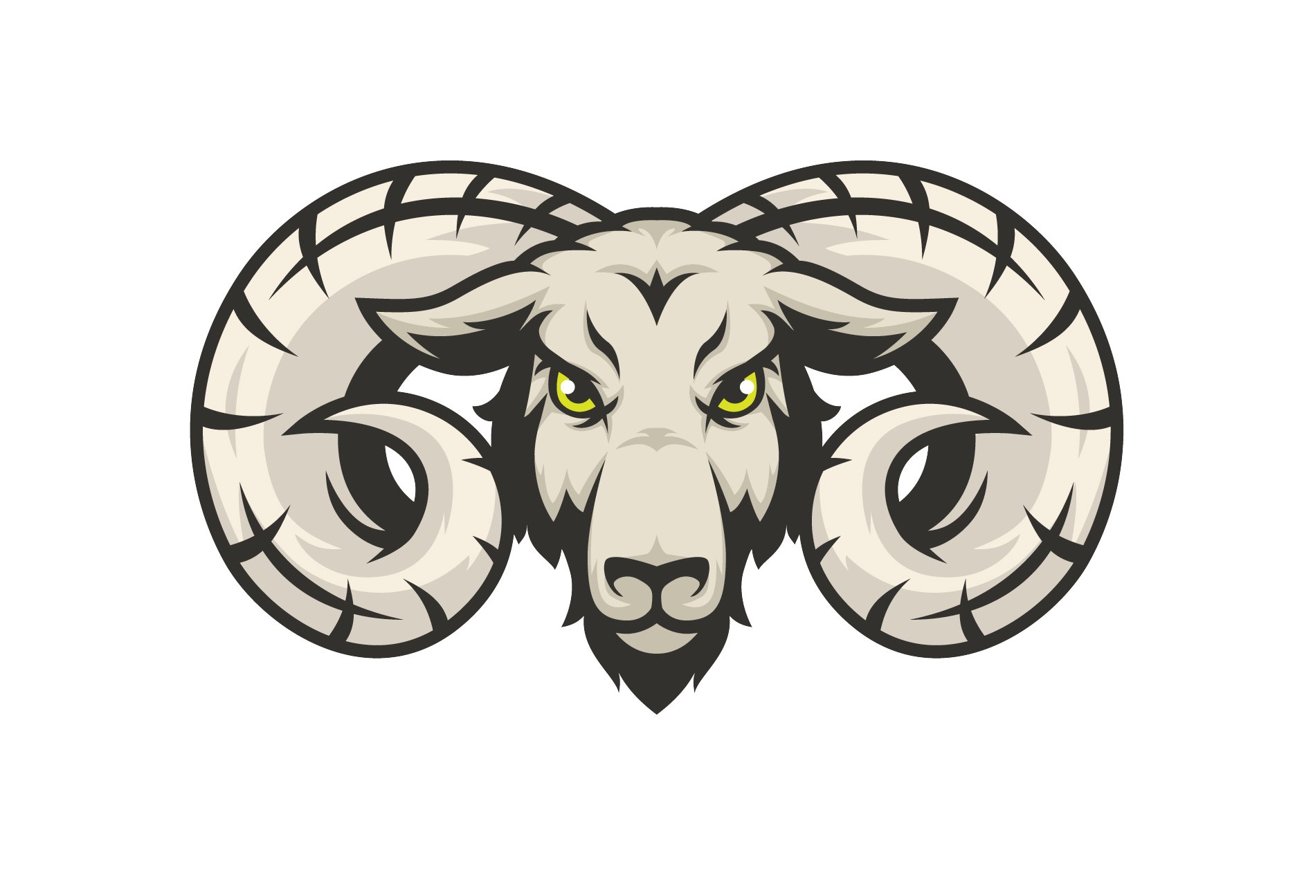 Goat Head Squad-Mascot & Esport Logo preview image.