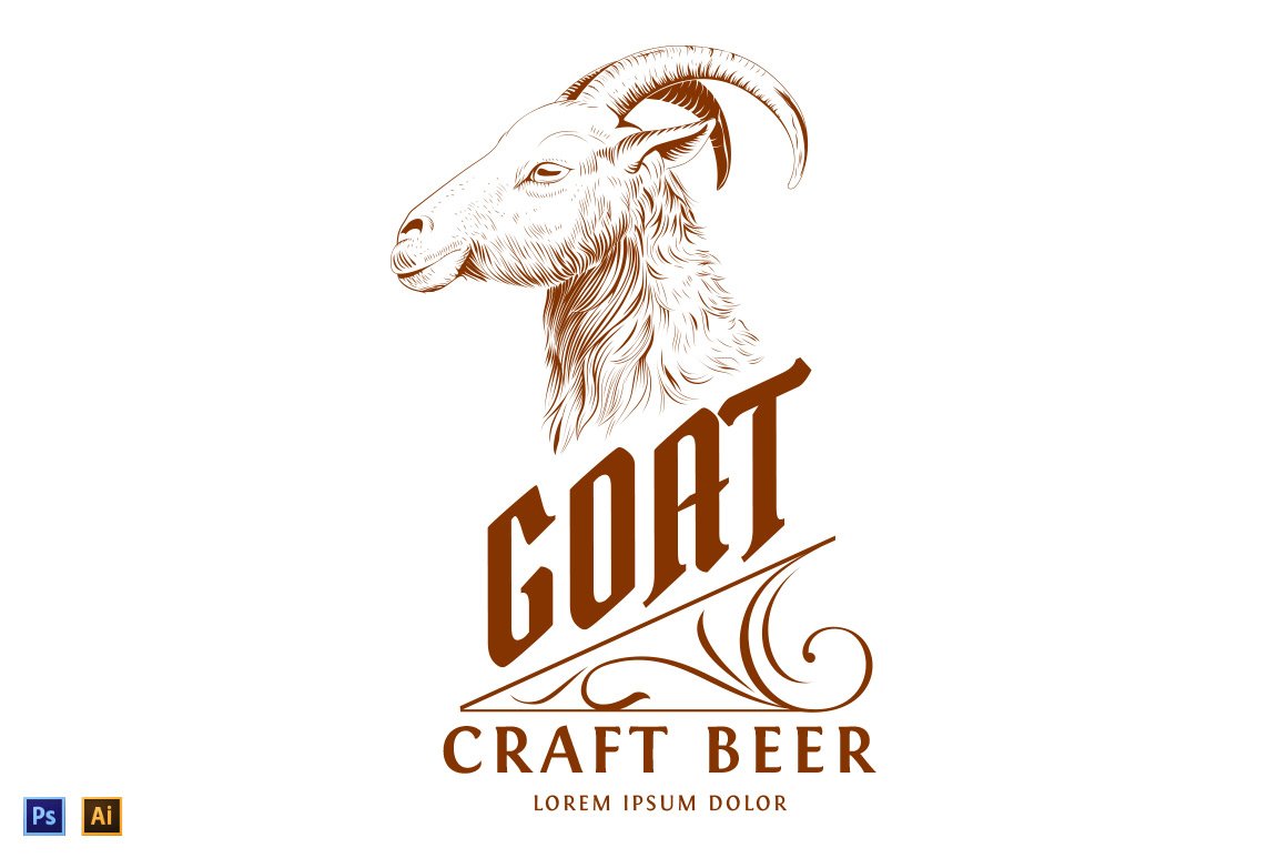 Vintage Logo with Goat Head cover image.