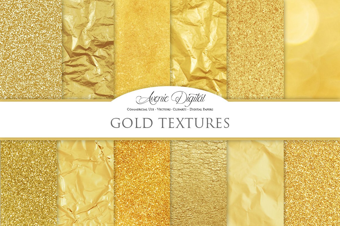 gold glitter textures by avenie digital preview 761