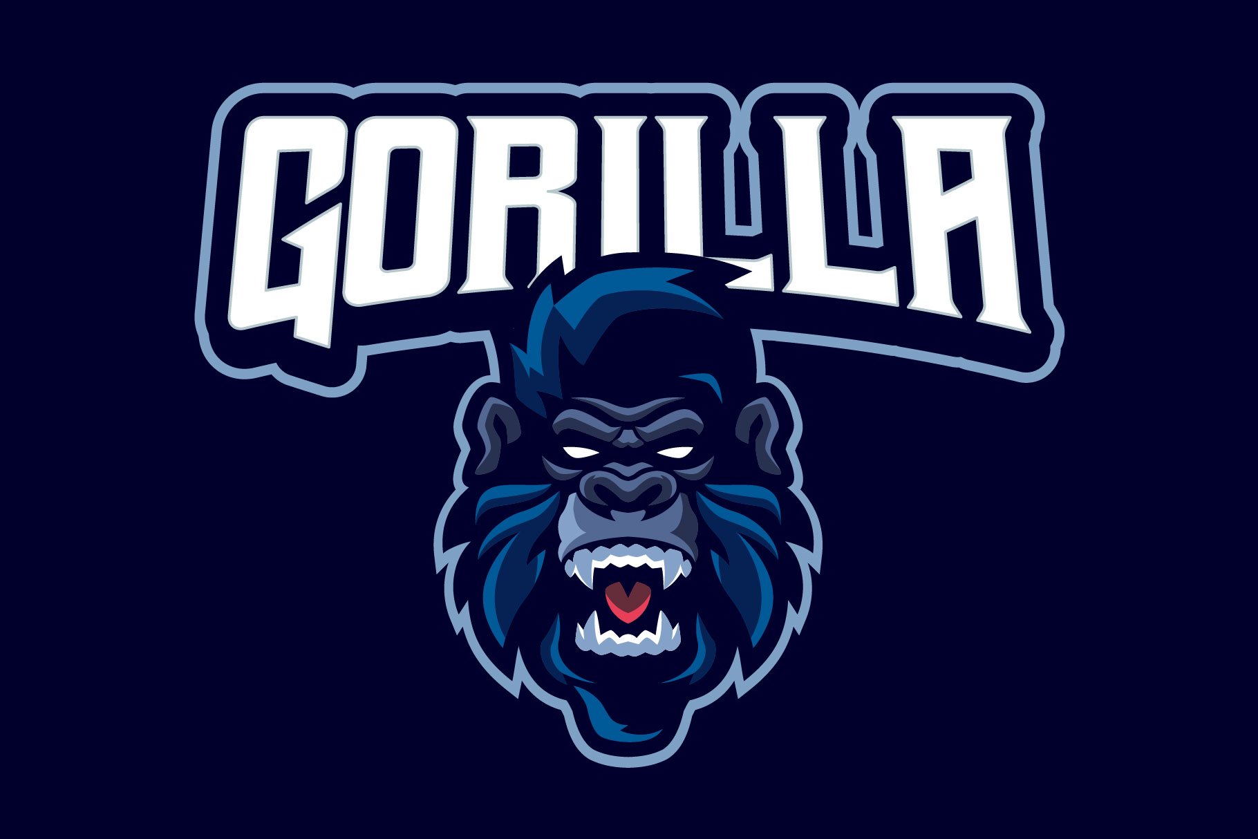 Gorilla Esports Logo Templates – MasterBundles