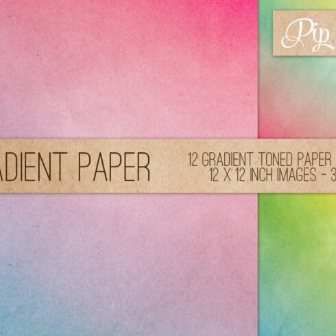 Gradient Paper Texture 12 Set cover image.