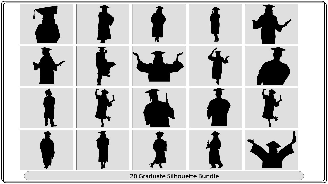 graduate silhouettemb add media 526