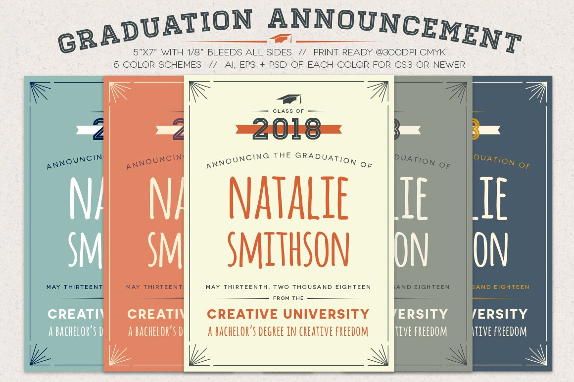 Graduation Announcement cover image.