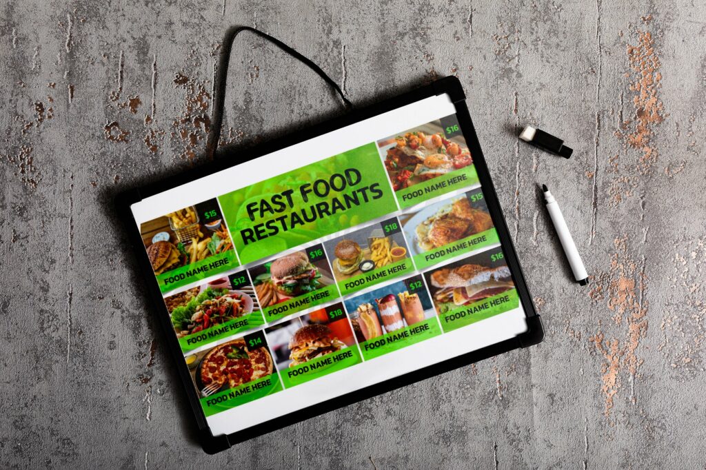 Digital Restaurant Menu Design Masterbundles