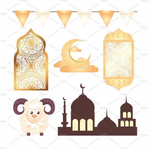 collection, eid al adha mubarak cover image.