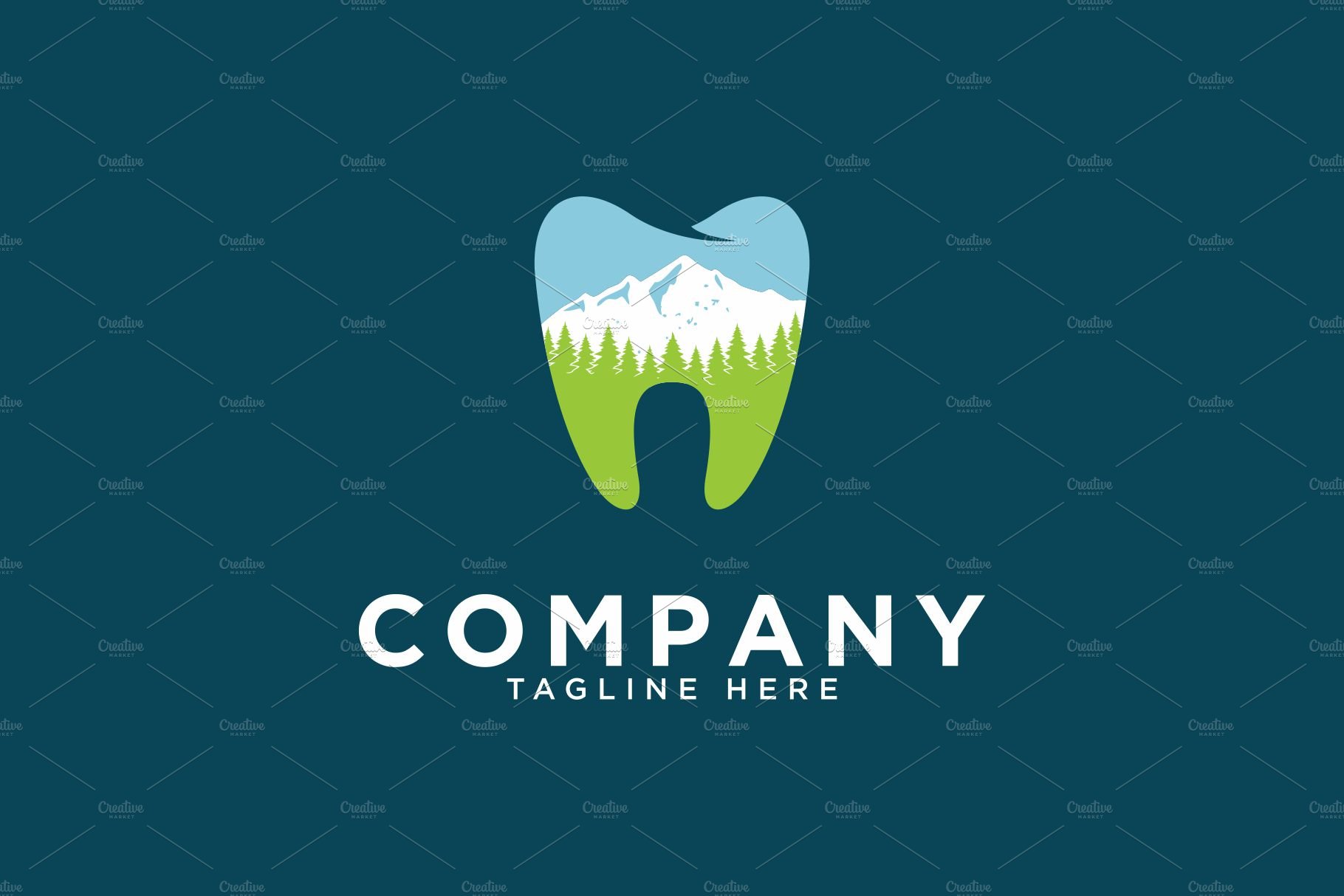 Dental Clinic Logo Design Template – MasterBundles