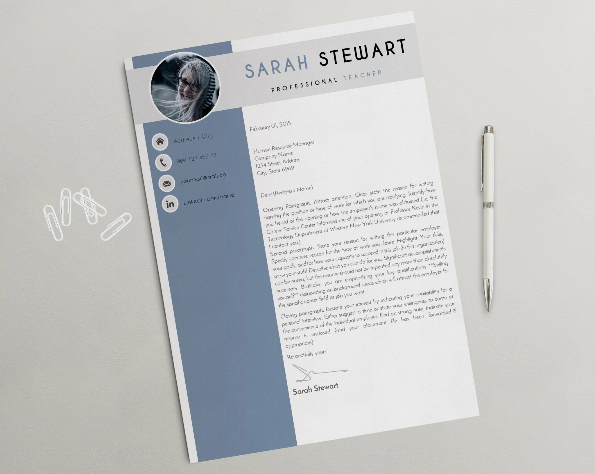 Profesional Resume Templates – MasterBundles