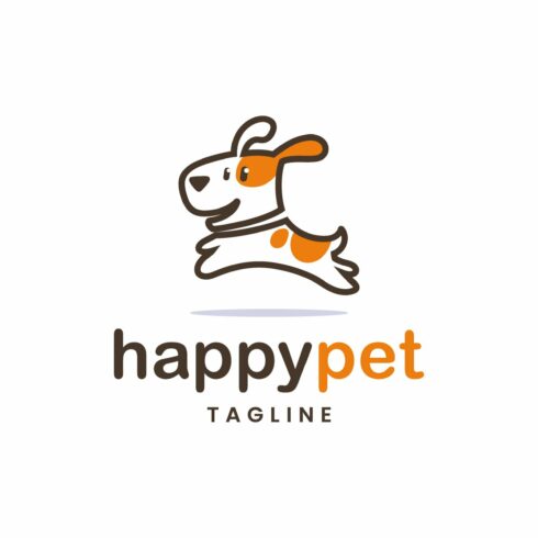 Pet Shop Fun Jumping Dog Logo cover image.