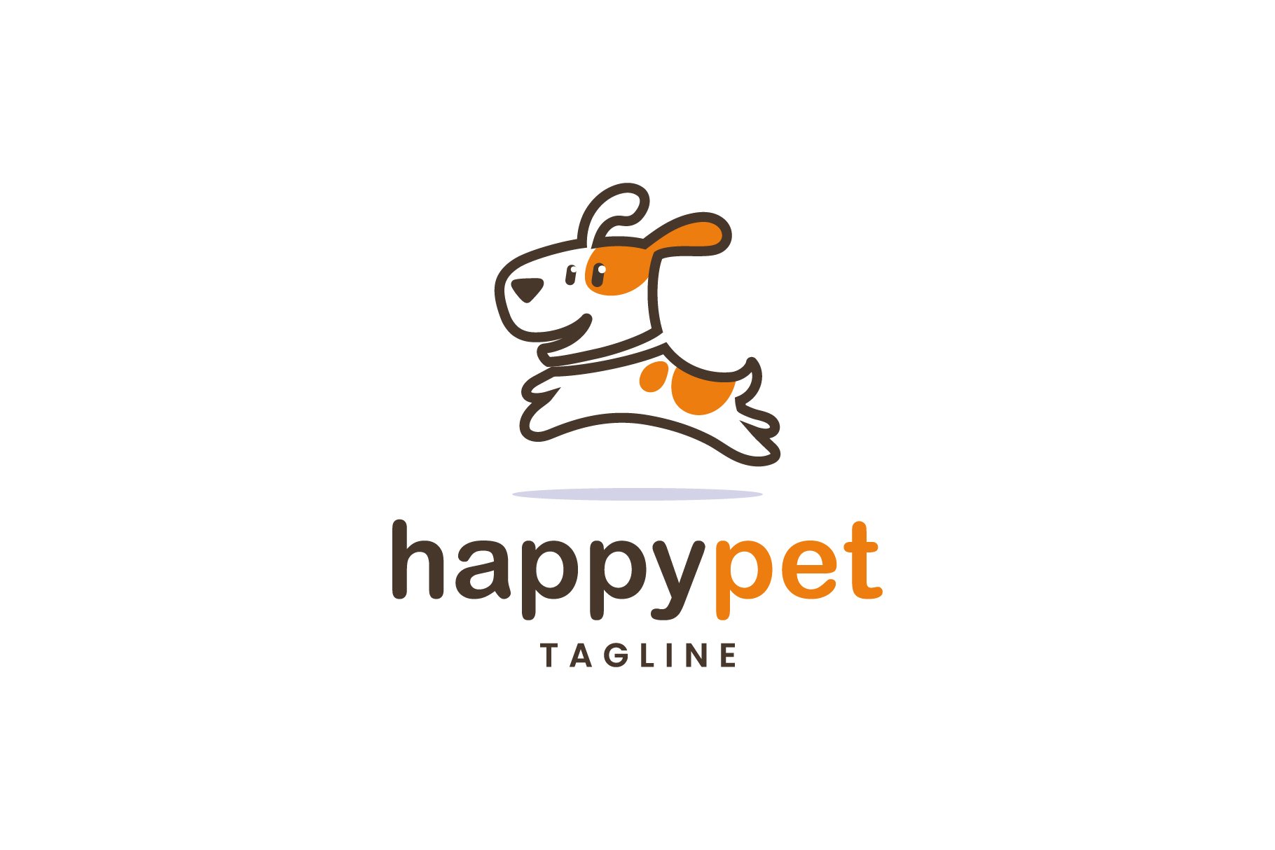 Pet Shop Fun Jumping Dog Logo cover image.