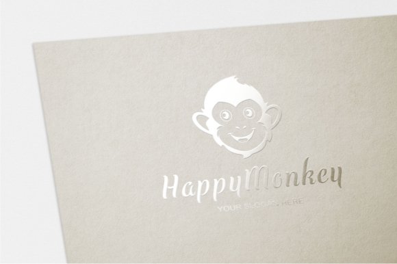 happy monkey logo preview 08 3