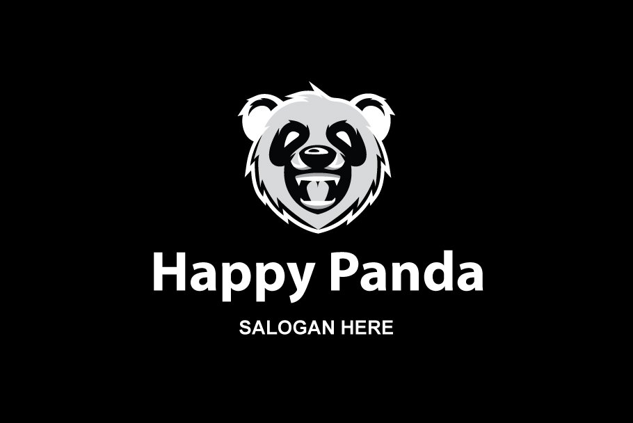 happy panda logo preview 03 267