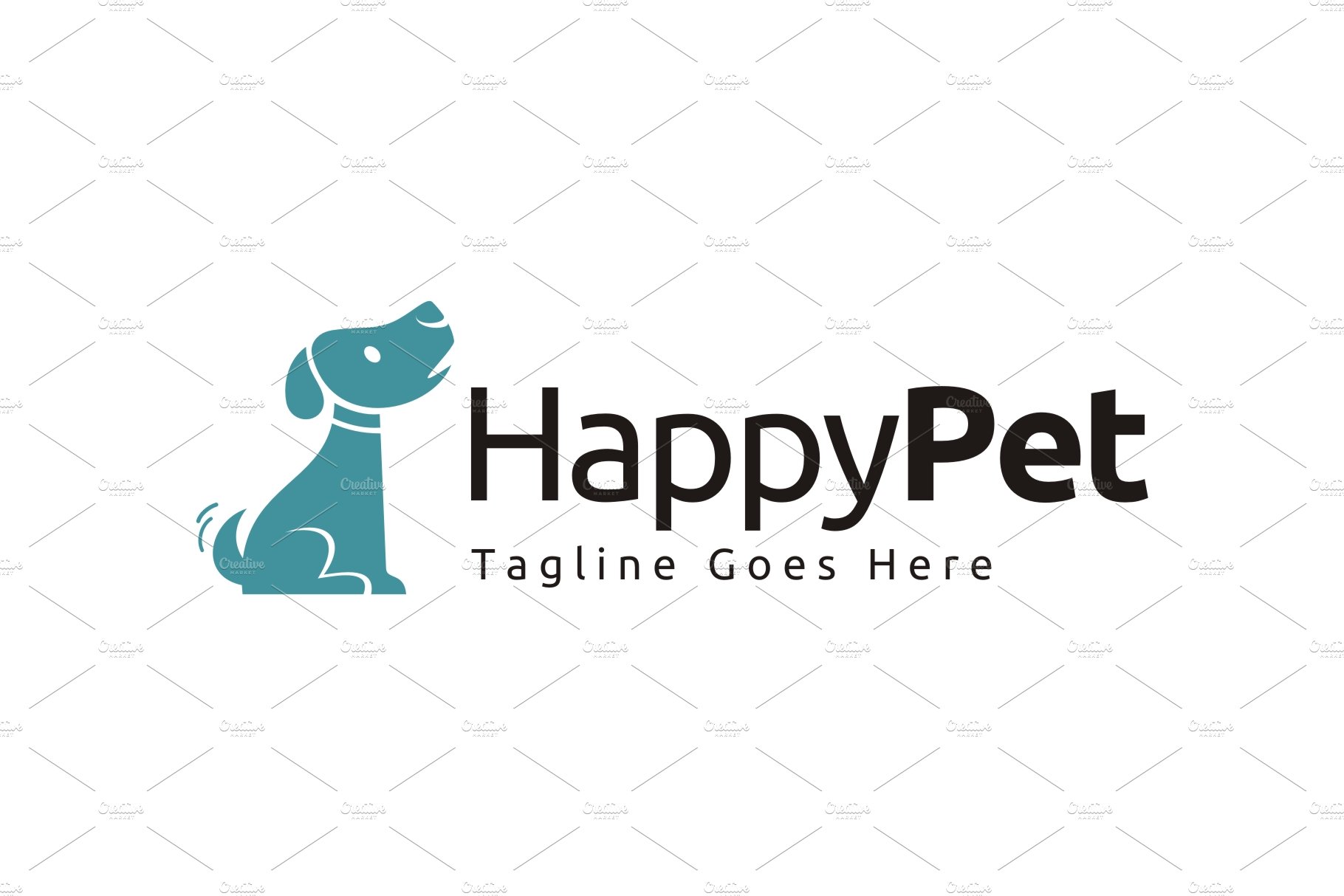 Happy Pet Logo preview image.