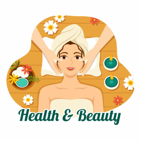 17 Beauty and Health Illustration cover image.