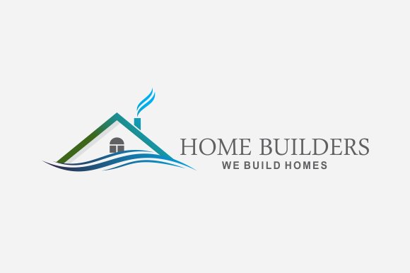 Home Builders Logo V2 preview image.