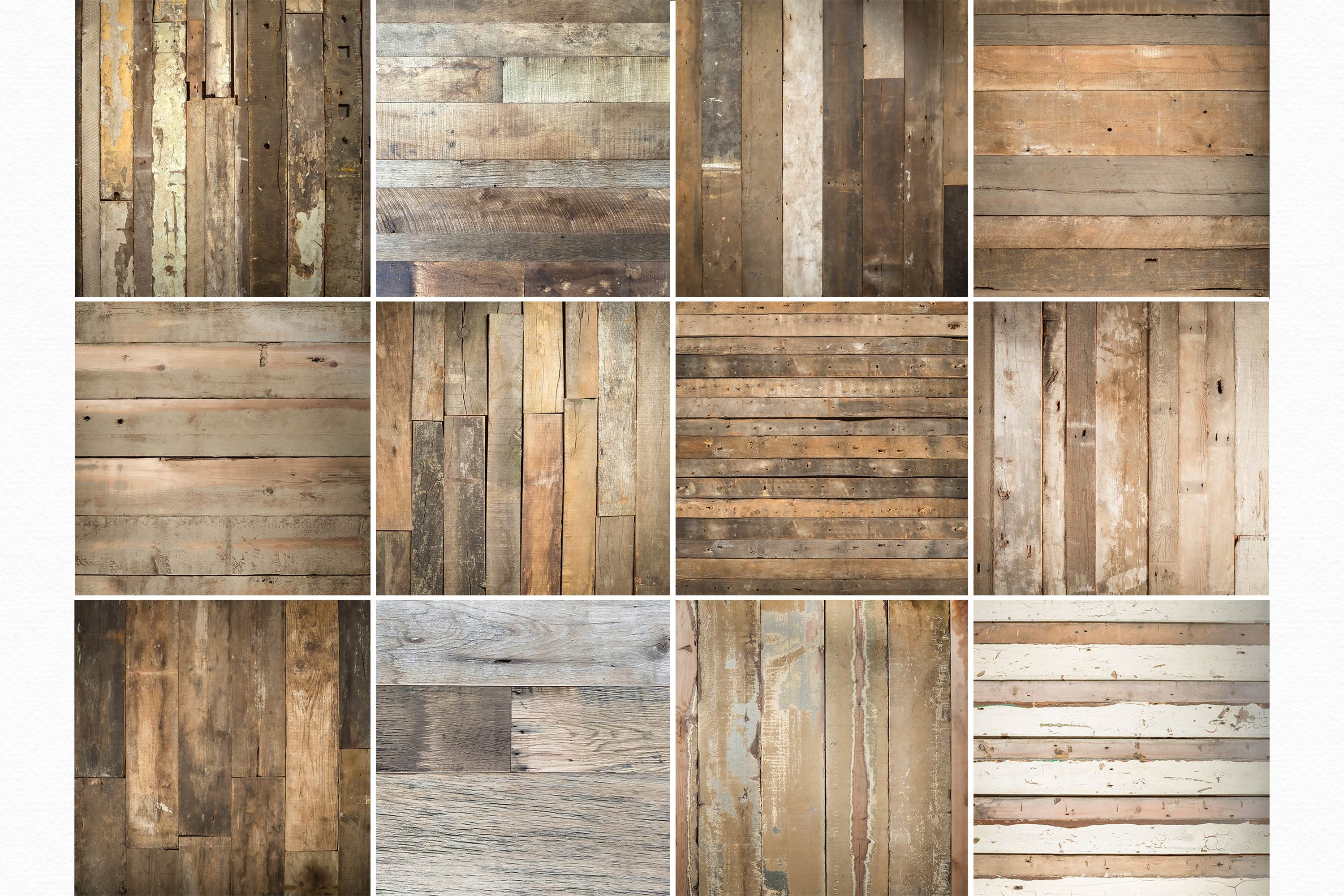 Reclaimed Wood Textures preview image.