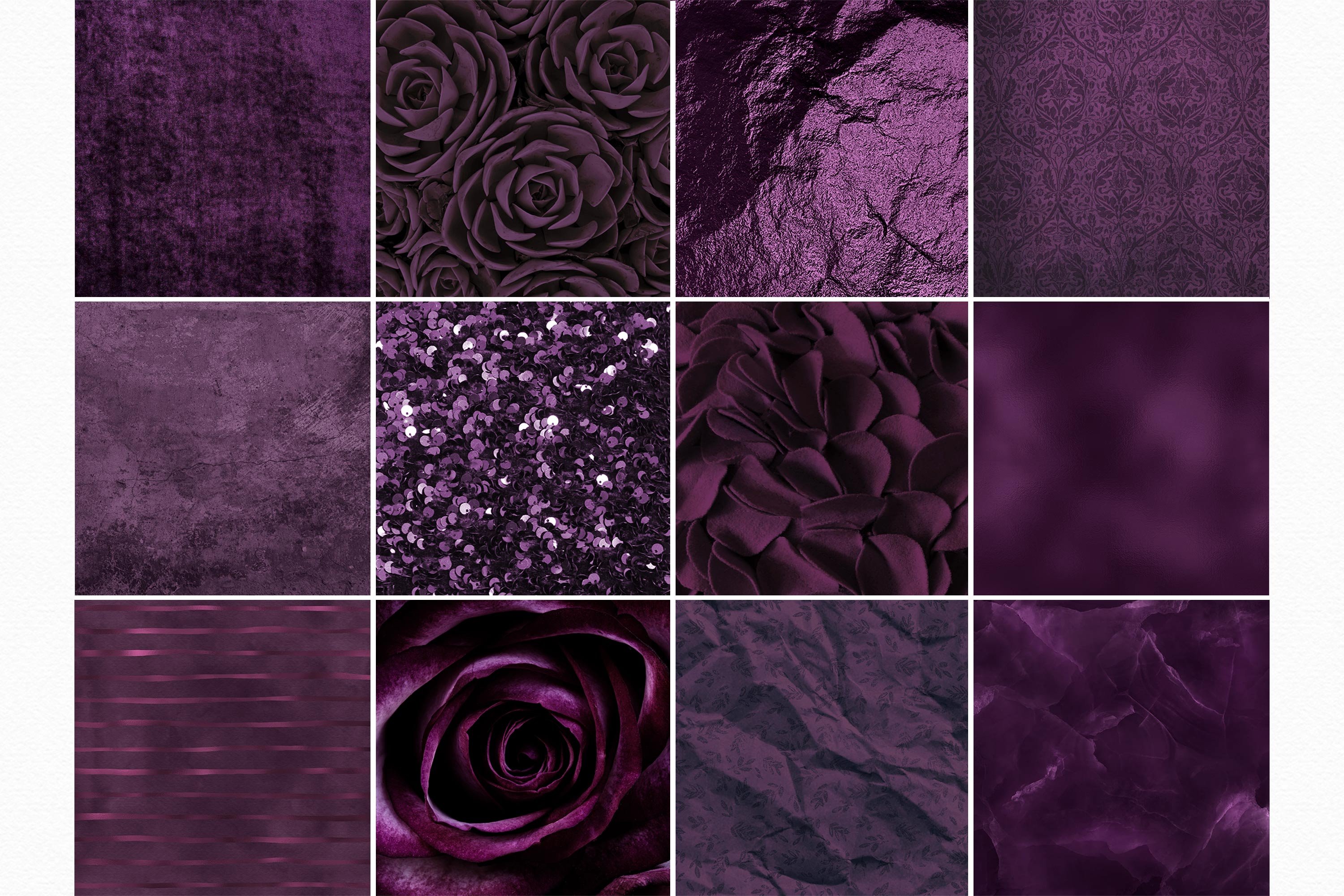 Aubergine Textures preview image.