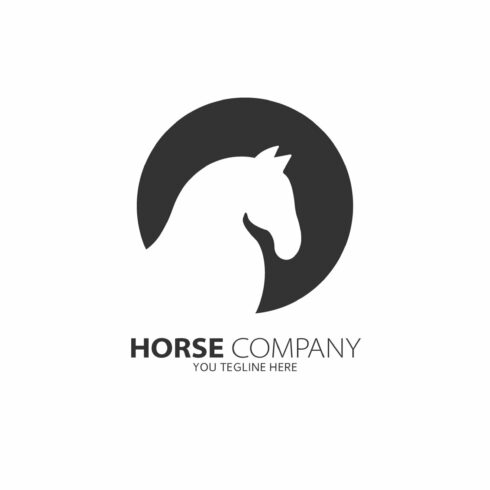 Horses Logo Vector illustration cover image.