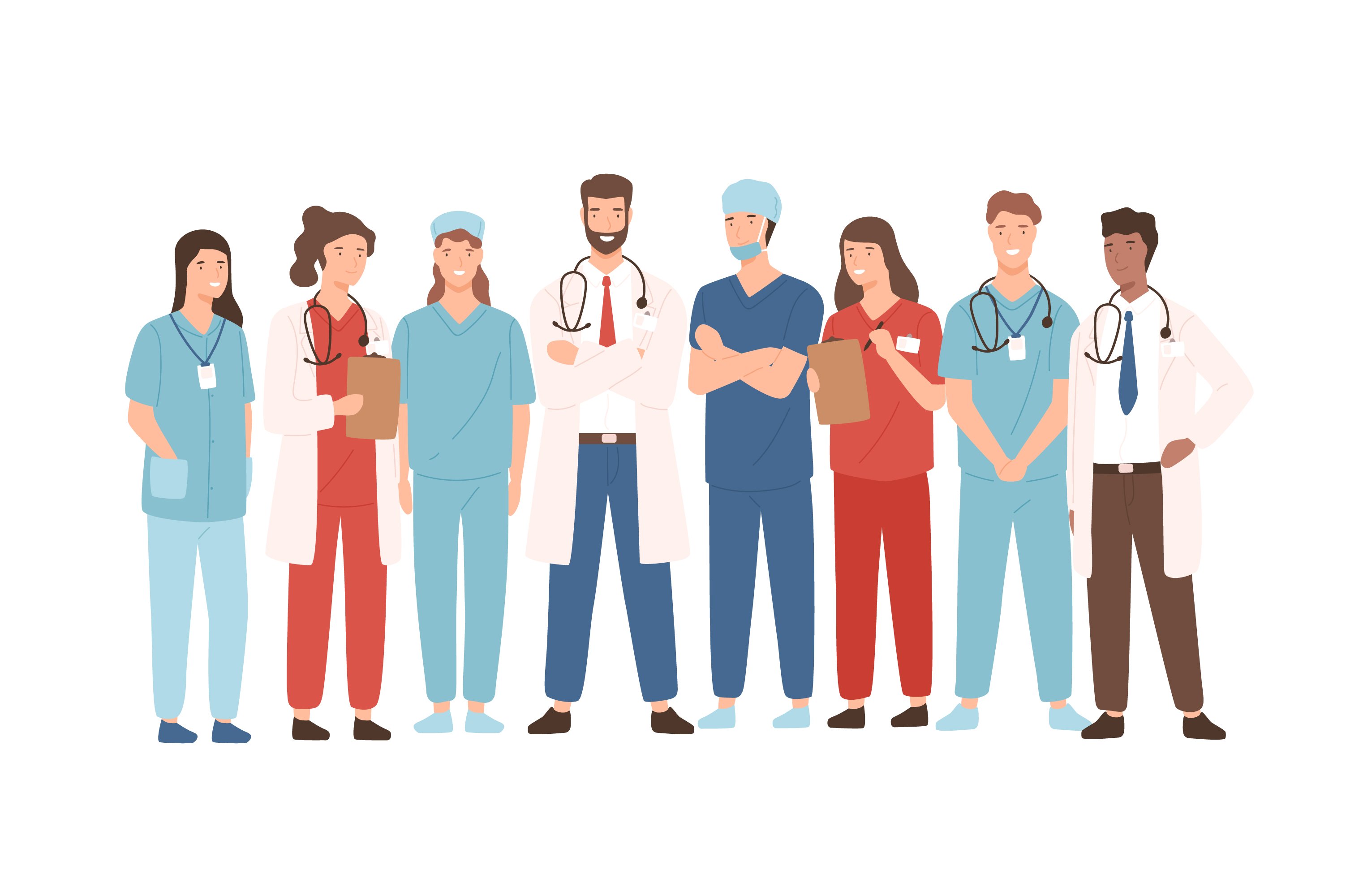 Hospital team cover image.