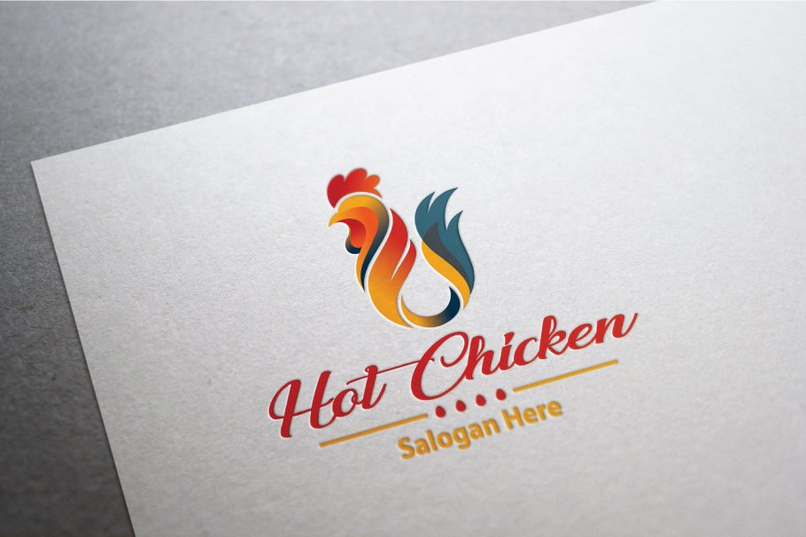 hot chicken logo preview 05 968