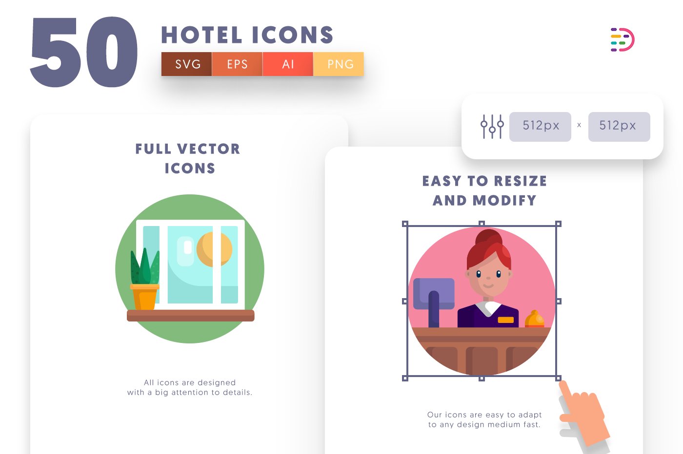 hotel icons cover 6 763