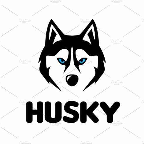 Husky Face Logo cover image.