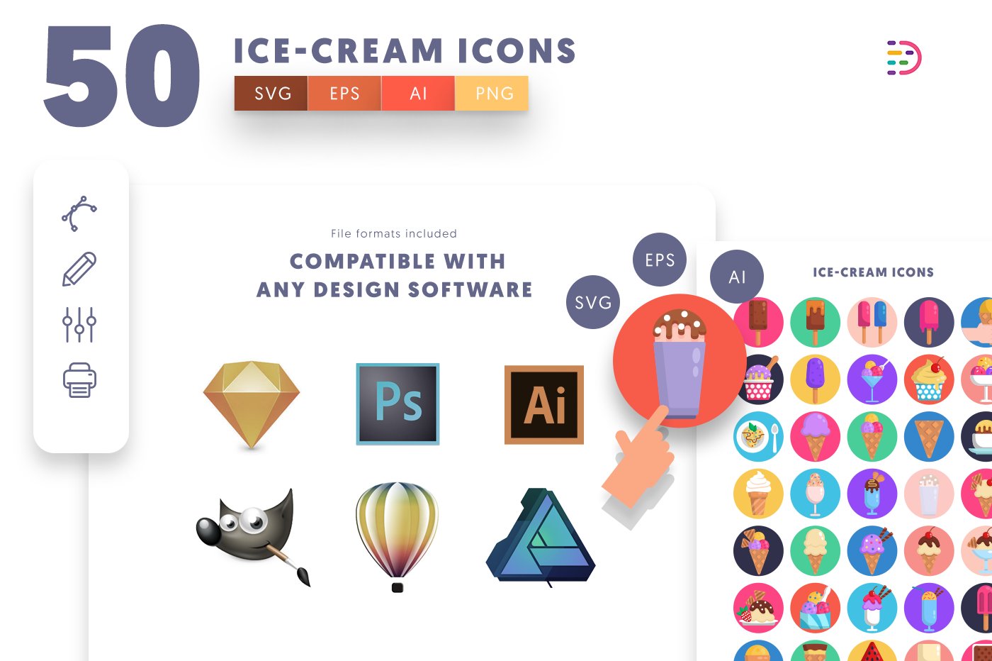 icecream icons cover 8 939