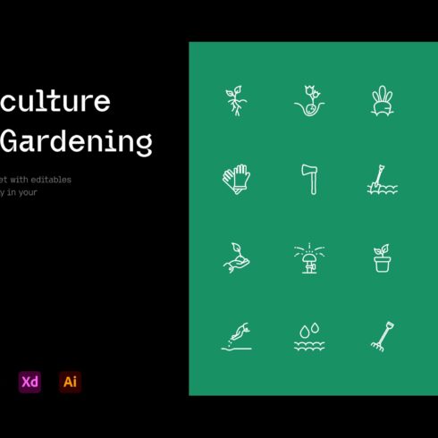 Gardening - Iconuioo cover image.