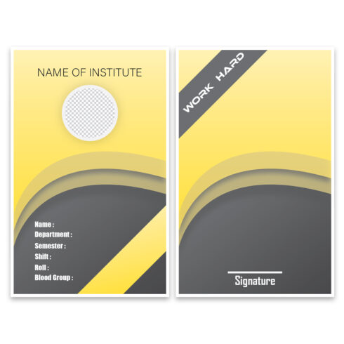 Corporate Modern ID CARD Design cover image.
