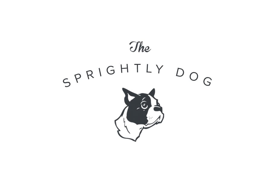 Dog Puppy Sprightly Logo preview image.