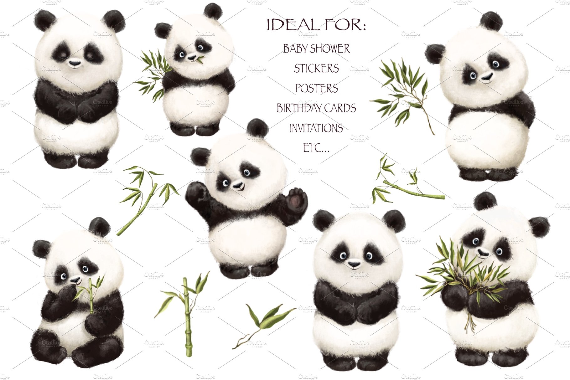 Cute Panda preview image.