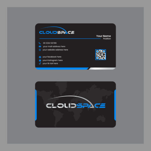 Corporate Business Card Design cover image.