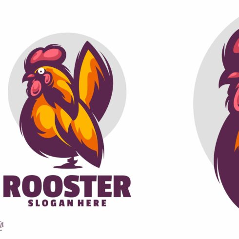 Rooster Mascot Logo Designs cover image.