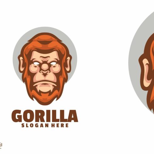 Gorilla Mascot Logo Designs cover image.