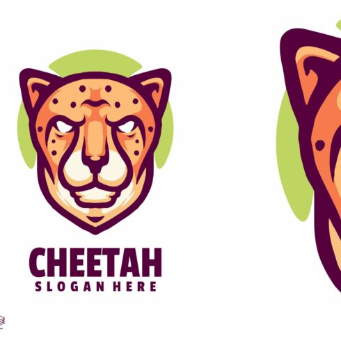 Cheetah Mascot logo Design cover image.