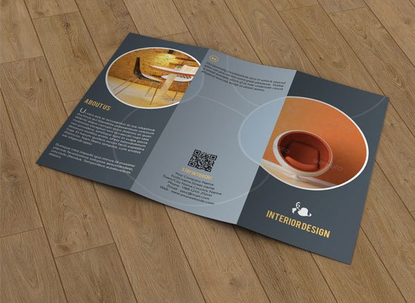 Brochure for Interior Designer-V60 cover image.