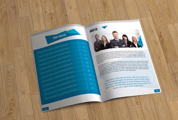 InDesign Business Brochure - V27 preview image.