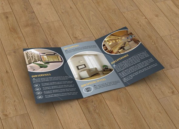 Brochure for Interior Designer-V60 preview image.
