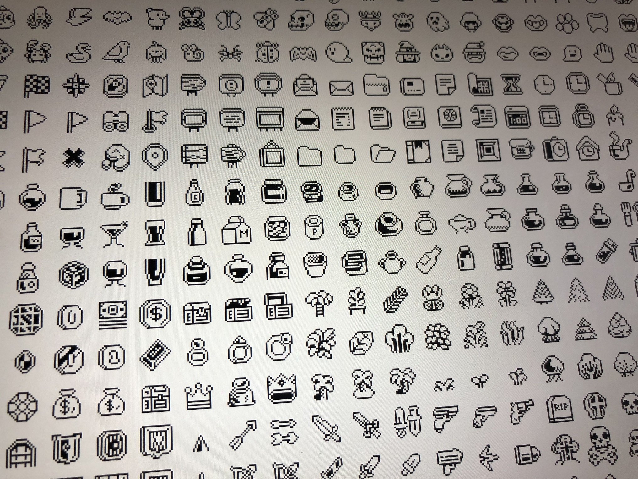 1-Bit Icons preview image.